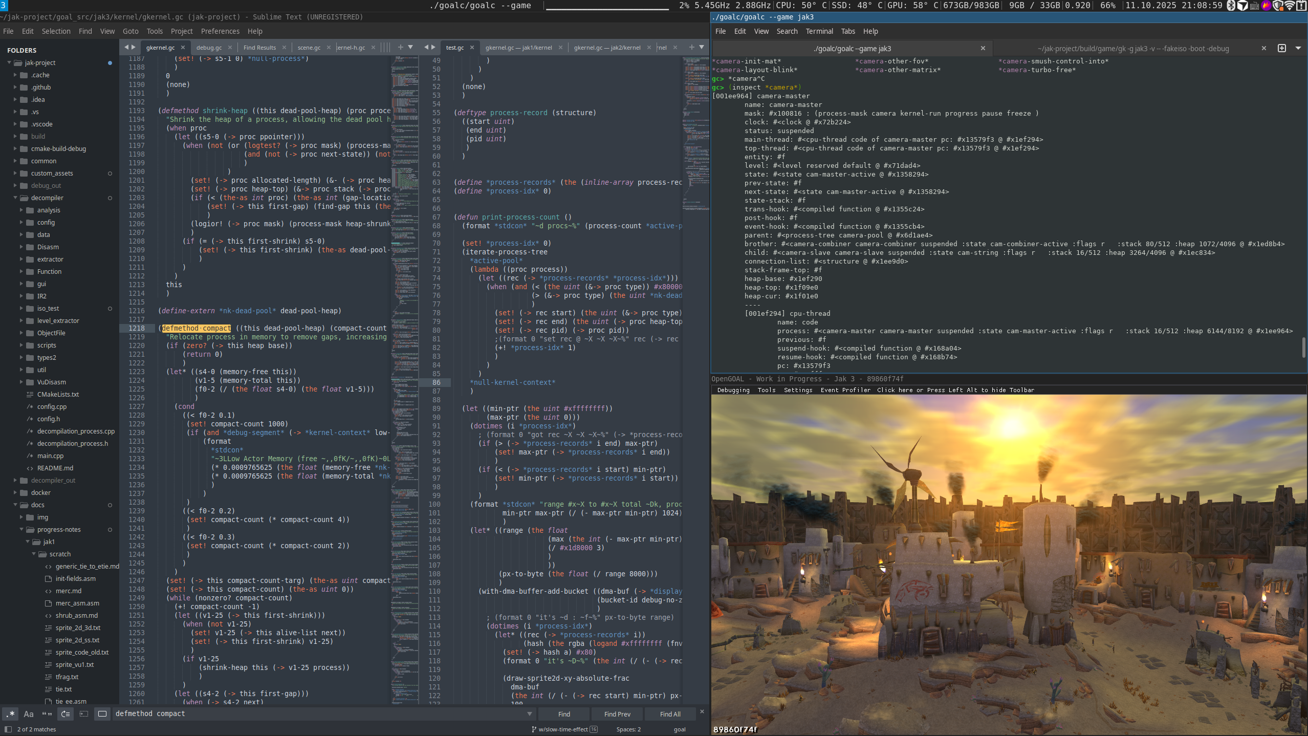 my development environment